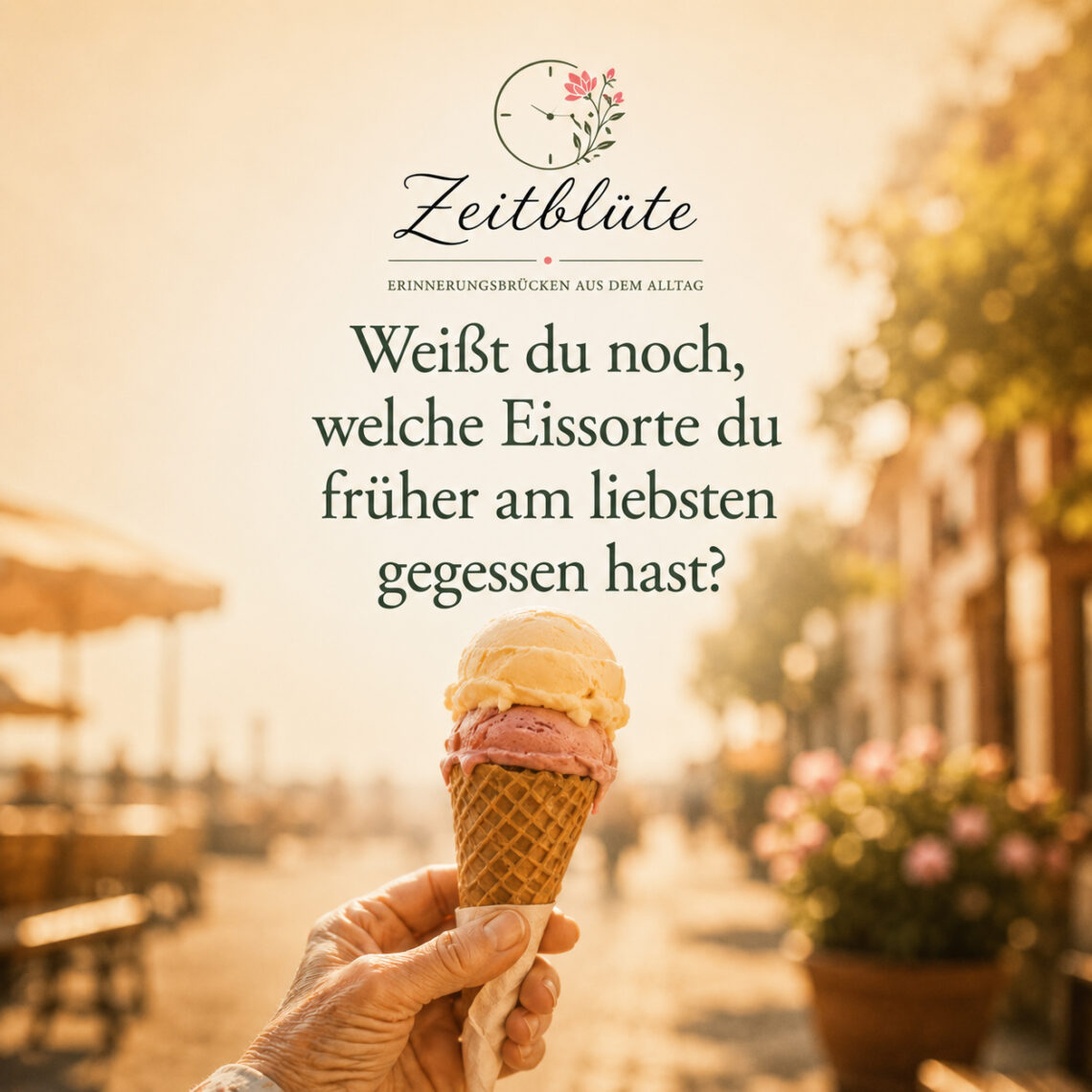 Zeitblüte Tag 12 Erinnerungsbrücken