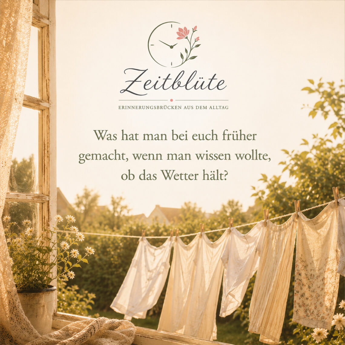 Zeitblüte 5 - Erinnerungsbrücken