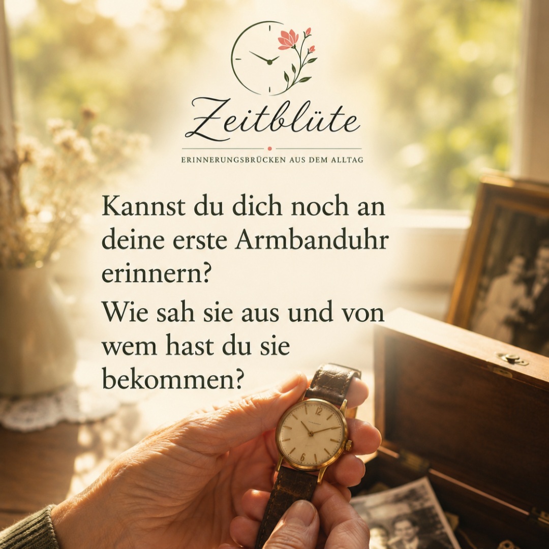 Zeitblüte 35 von 365 - Erinnerungsbrücken Biografiearbeit Demenz