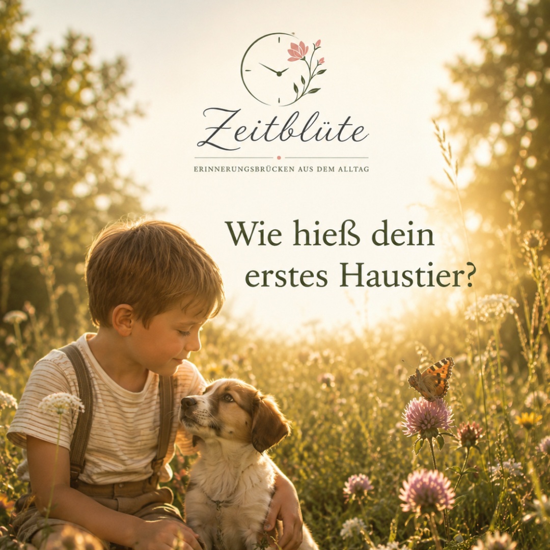 Zeitblüte 35 von 365 - Erinnerungsbrücken Biografiearbeit Demenz