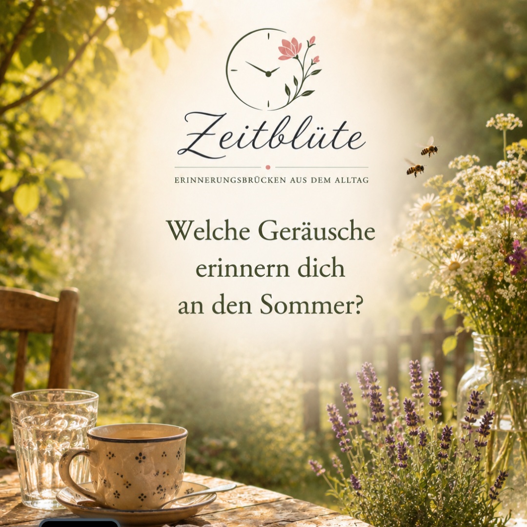 Zeitblüte Erinnerungsarbeit mit Senioren