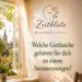 Zeitblüte Tag 49 Erinnerungsarbeit